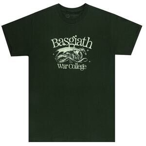 NWT Out of PrintFourth Wing: Basgiath War College Unisex T-Shirt in Green sz XL